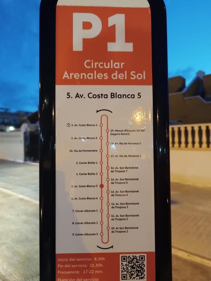 Apartamento Terraza Arenales Del Sol Exteriér fotografie